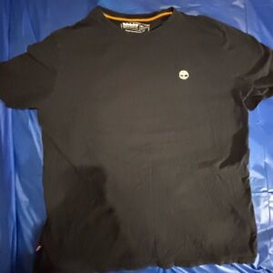 Timberland Men's Black Tee Size XL Regular Fit